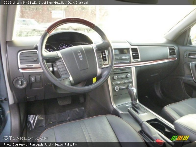 Steel Blue Metallic / Dark Charcoal 2012 Lincoln MKZ FWD