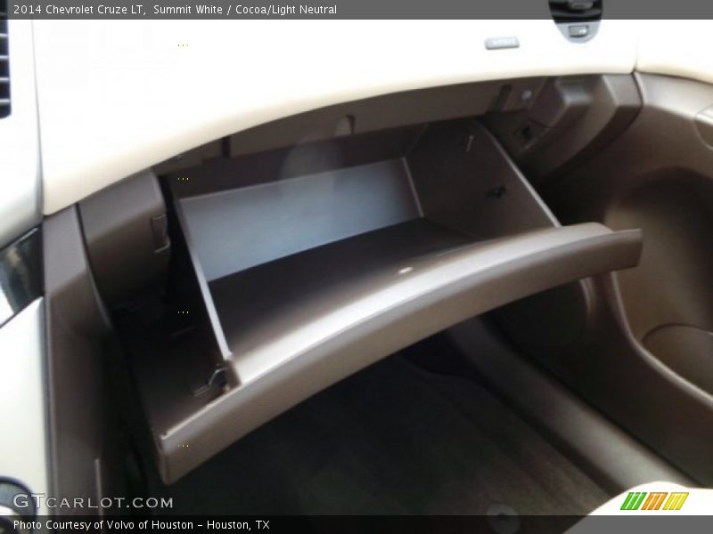 Summit White / Cocoa/Light Neutral 2014 Chevrolet Cruze LT