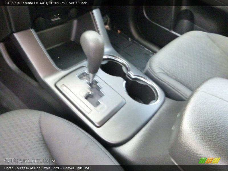 Titanium Silver / Black 2012 Kia Sorento LX AWD