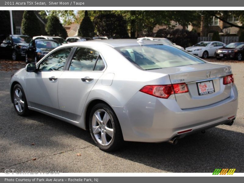 Silver Moon / Taupe 2011 Acura TSX Sedan