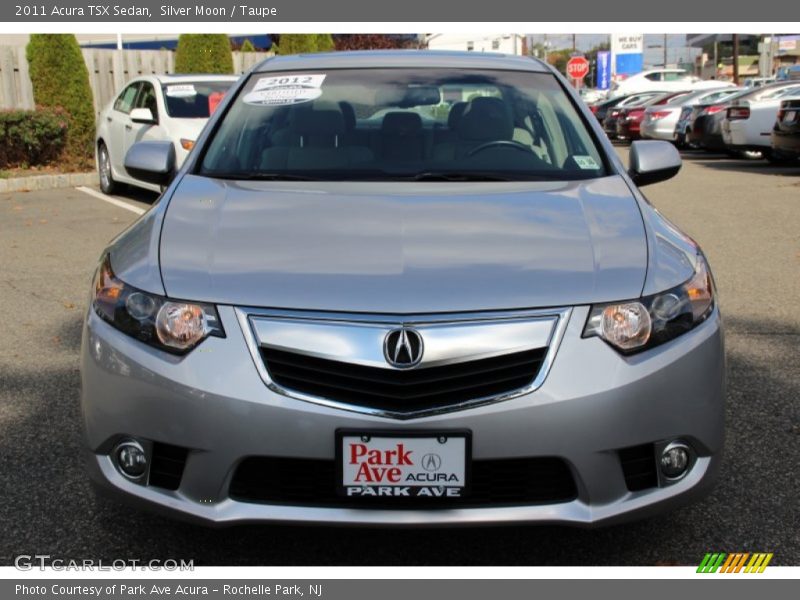 Silver Moon / Taupe 2011 Acura TSX Sedan