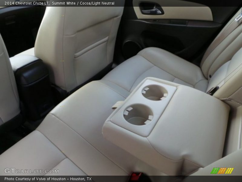 Summit White / Cocoa/Light Neutral 2014 Chevrolet Cruze LT