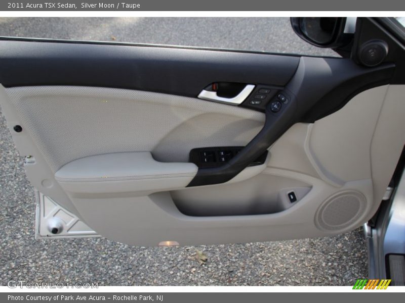 Silver Moon / Taupe 2011 Acura TSX Sedan