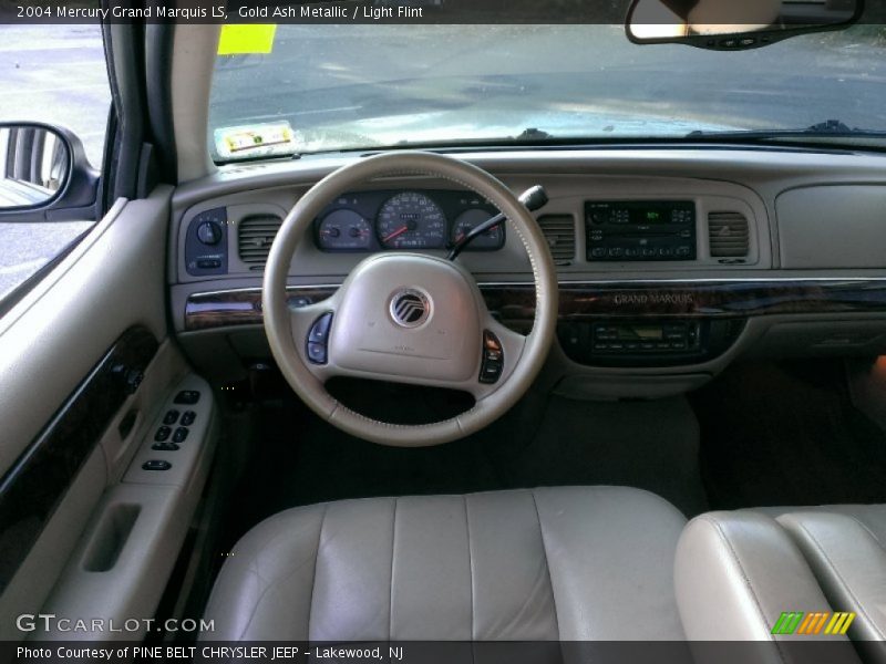 Gold Ash Metallic / Light Flint 2004 Mercury Grand Marquis LS