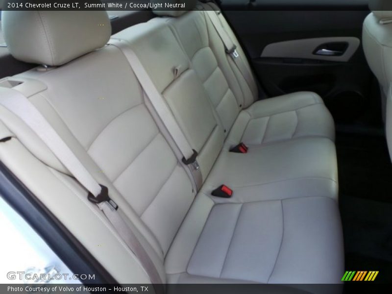 Summit White / Cocoa/Light Neutral 2014 Chevrolet Cruze LT