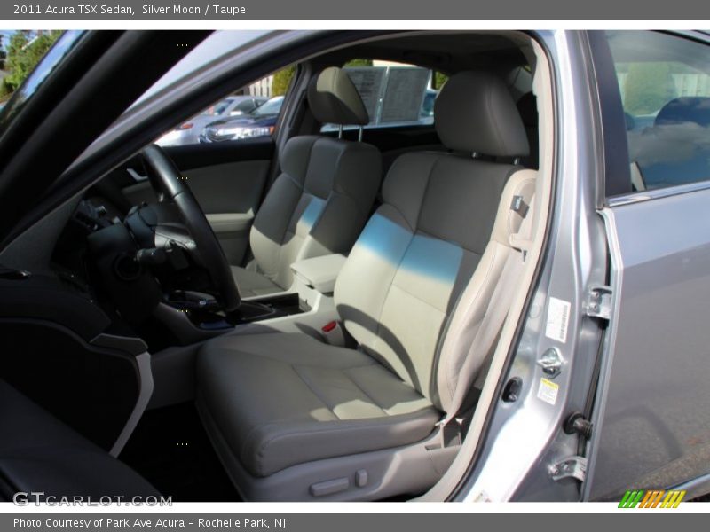 Silver Moon / Taupe 2011 Acura TSX Sedan