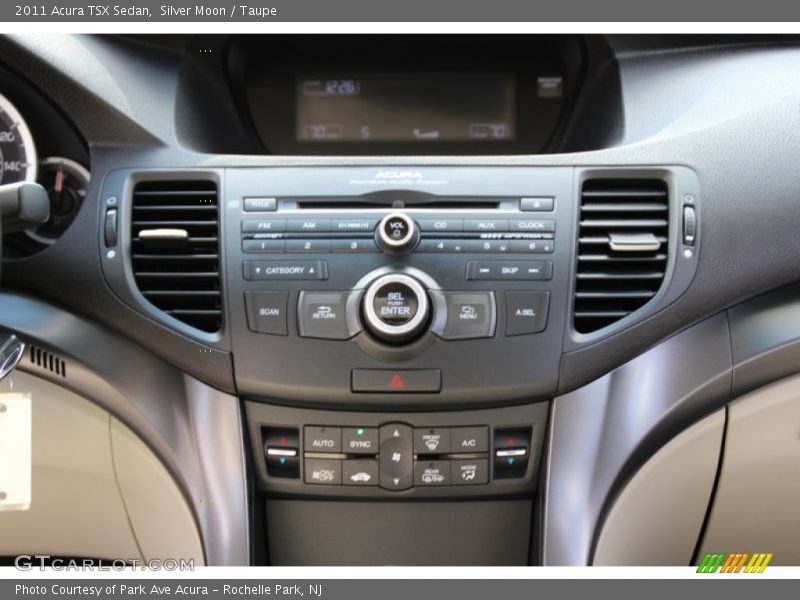 Silver Moon / Taupe 2011 Acura TSX Sedan