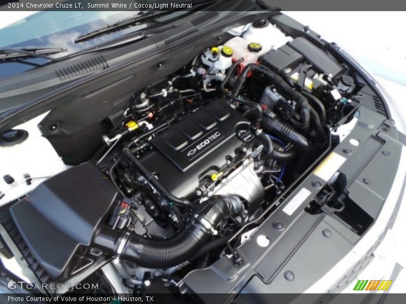 Summit White / Cocoa/Light Neutral 2014 Chevrolet Cruze LT