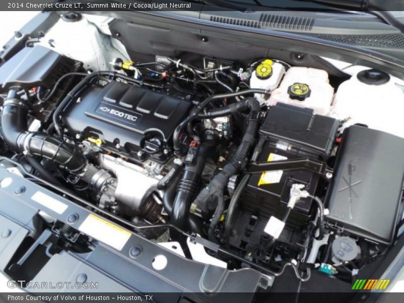 Summit White / Cocoa/Light Neutral 2014 Chevrolet Cruze LT