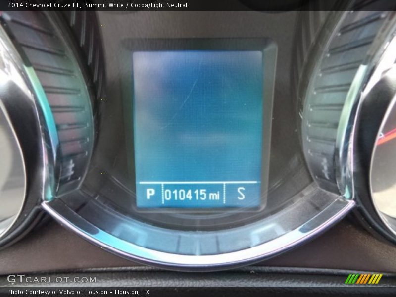 Summit White / Cocoa/Light Neutral 2014 Chevrolet Cruze LT