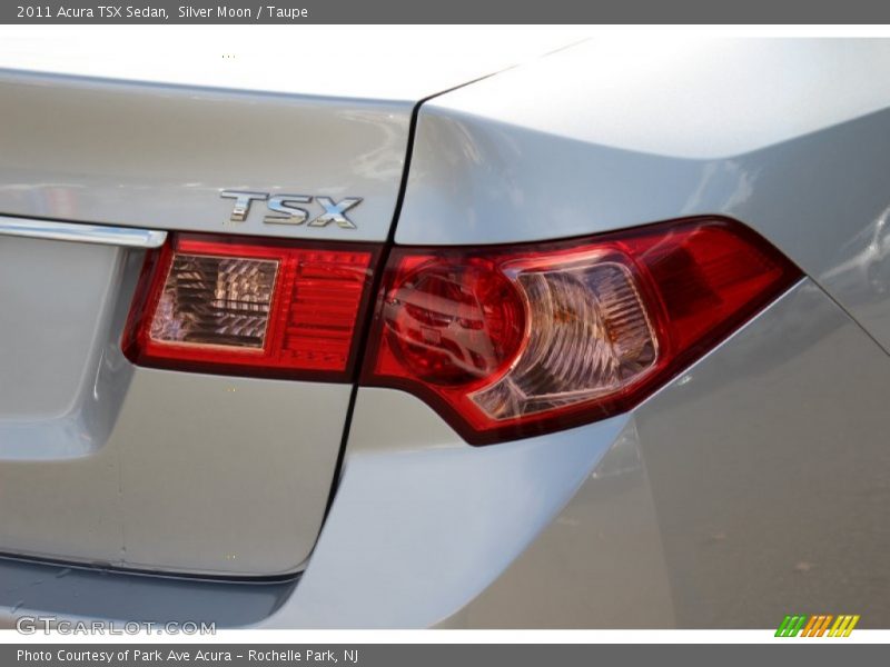 Silver Moon / Taupe 2011 Acura TSX Sedan