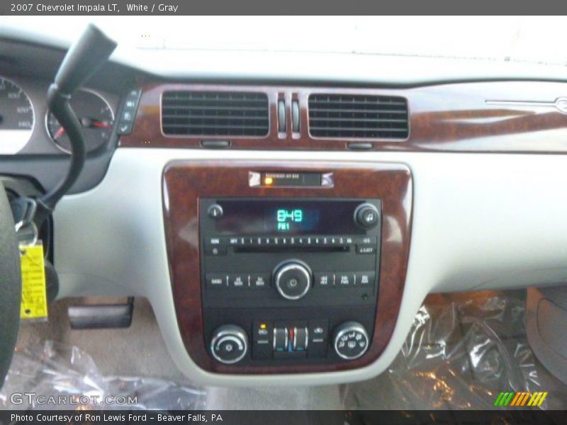 White / Gray 2007 Chevrolet Impala LT