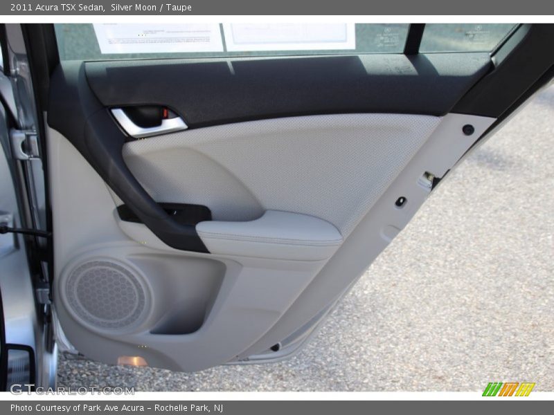 Silver Moon / Taupe 2011 Acura TSX Sedan