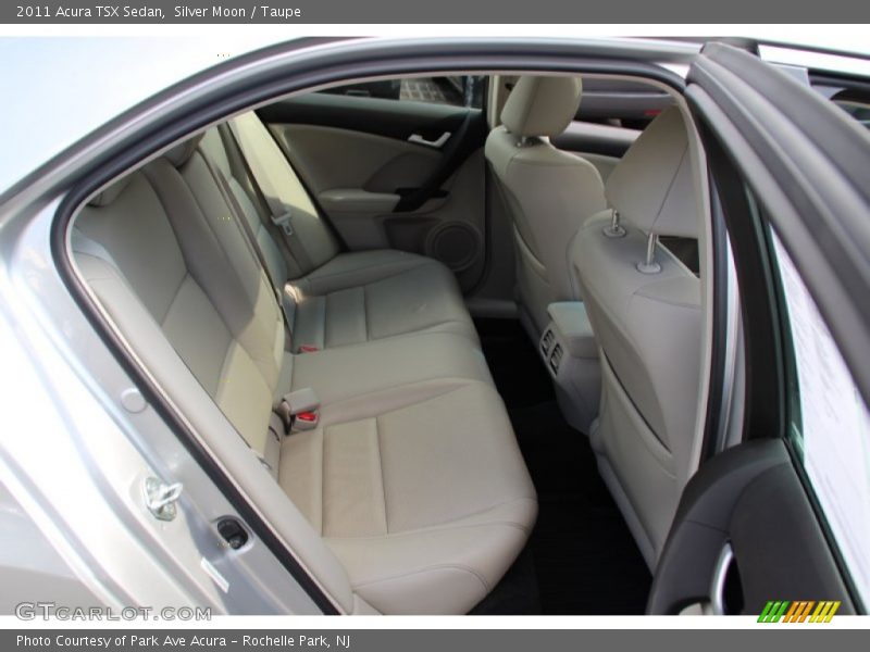 Silver Moon / Taupe 2011 Acura TSX Sedan