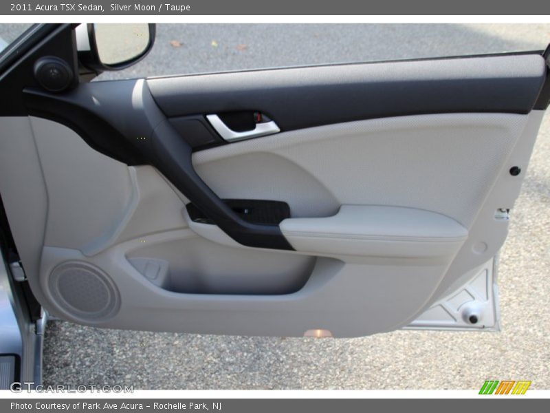 Silver Moon / Taupe 2011 Acura TSX Sedan