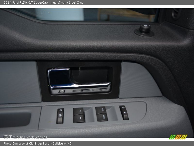 Ingot Silver / Steel Grey 2014 Ford F150 XLT SuperCab