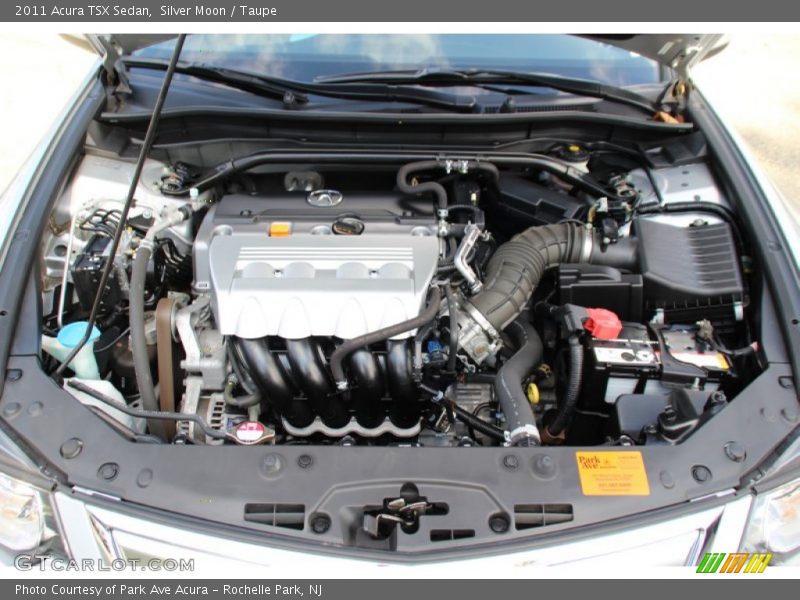 Silver Moon / Taupe 2011 Acura TSX Sedan