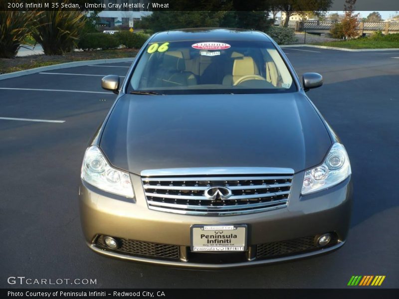 Umbria Gray Metallic / Wheat 2006 Infiniti M 35 Sedan