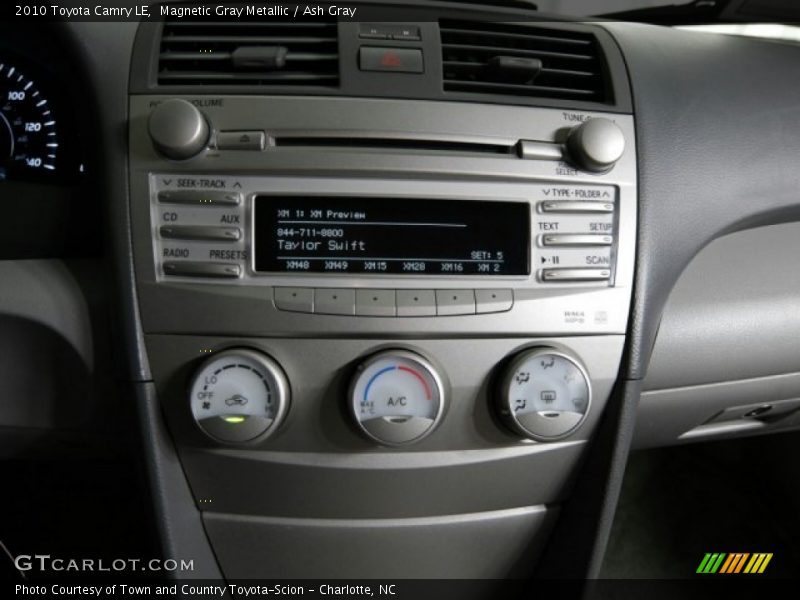 Magnetic Gray Metallic / Ash Gray 2010 Toyota Camry LE