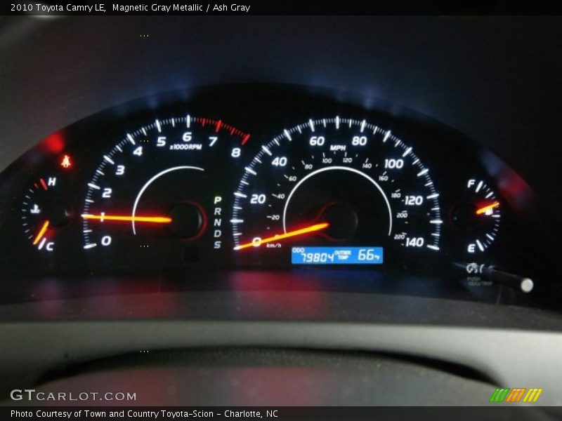 Magnetic Gray Metallic / Ash Gray 2010 Toyota Camry LE