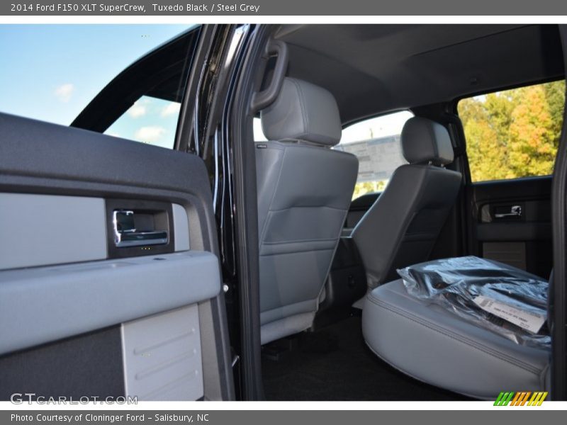 Tuxedo Black / Steel Grey 2014 Ford F150 XLT SuperCrew