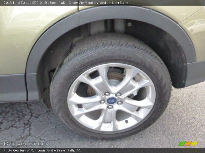 Ginger Ale Metallic / Medium Light Stone 2013 Ford Escape SE 2.0L EcoBoost 4WD