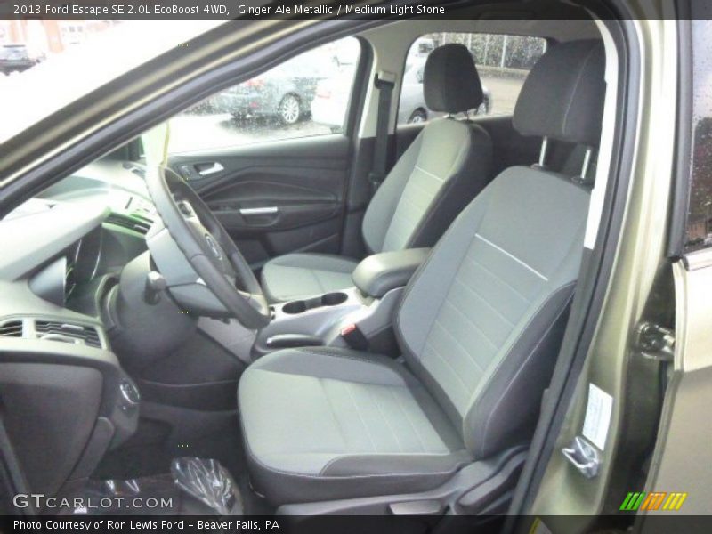 Ginger Ale Metallic / Medium Light Stone 2013 Ford Escape SE 2.0L EcoBoost 4WD