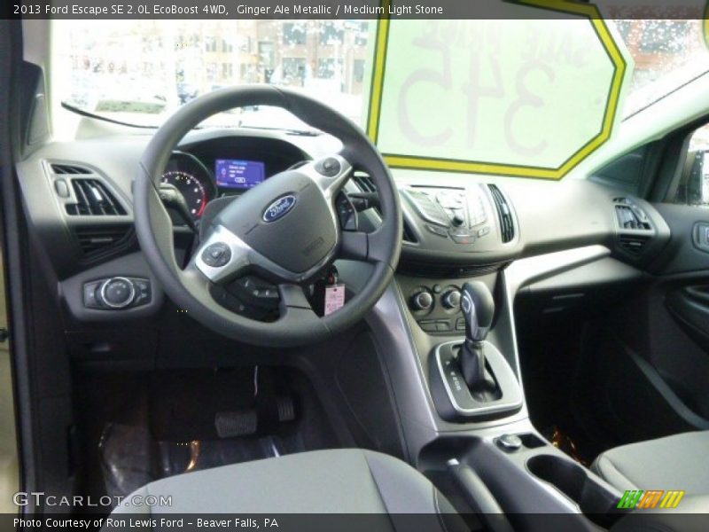Ginger Ale Metallic / Medium Light Stone 2013 Ford Escape SE 2.0L EcoBoost 4WD
