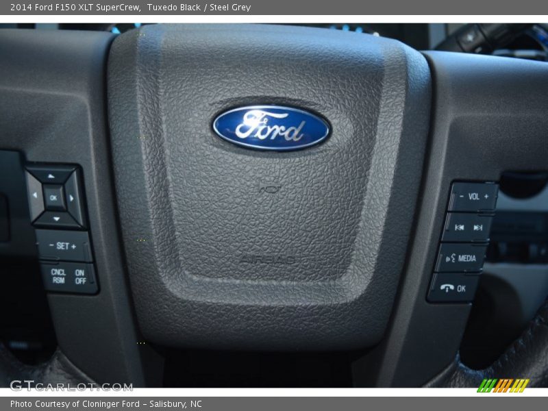 Tuxedo Black / Steel Grey 2014 Ford F150 XLT SuperCrew