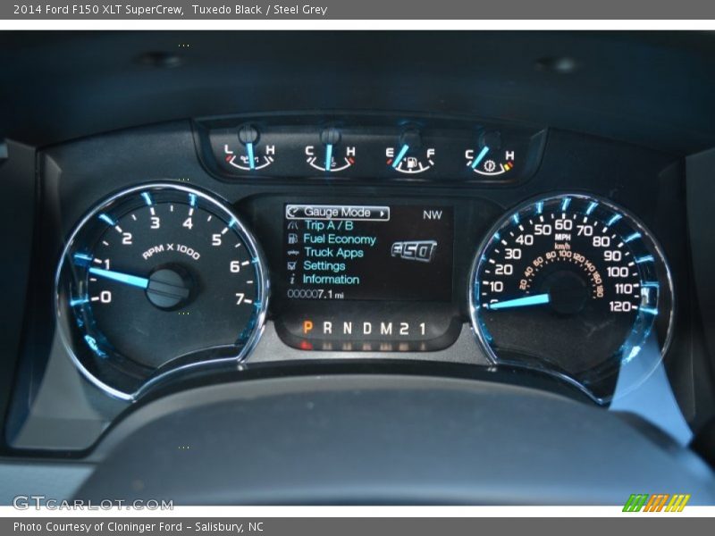 Tuxedo Black / Steel Grey 2014 Ford F150 XLT SuperCrew