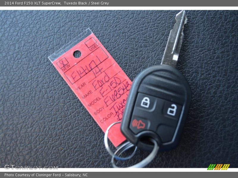 Tuxedo Black / Steel Grey 2014 Ford F150 XLT SuperCrew