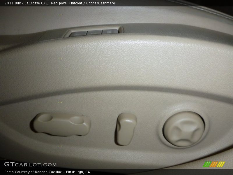 Red Jewel Tintcoat / Cocoa/Cashmere 2011 Buick LaCrosse CXS