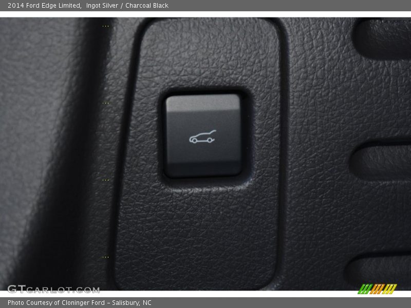 Ingot Silver / Charcoal Black 2014 Ford Edge Limited