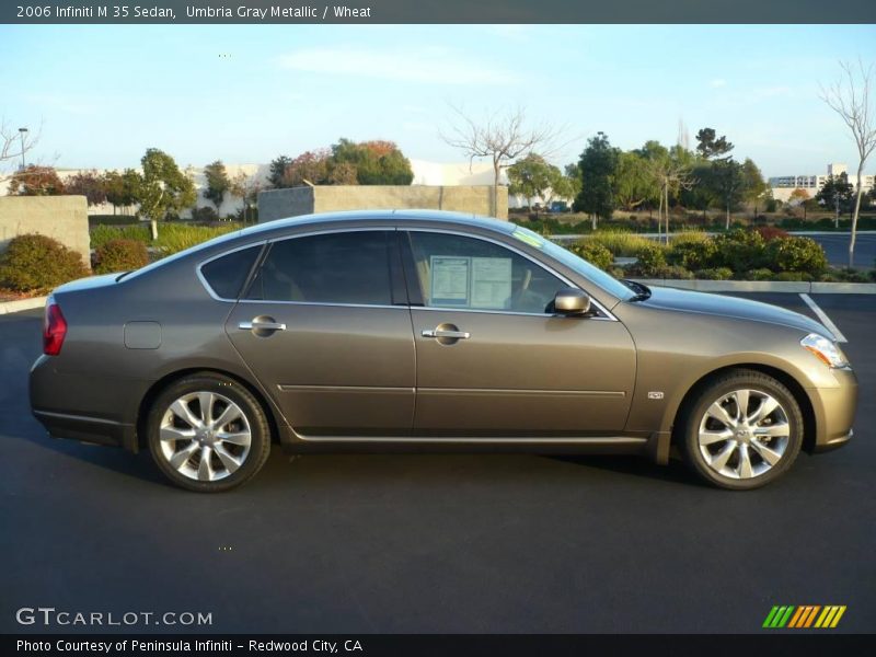 Umbria Gray Metallic / Wheat 2006 Infiniti M 35 Sedan