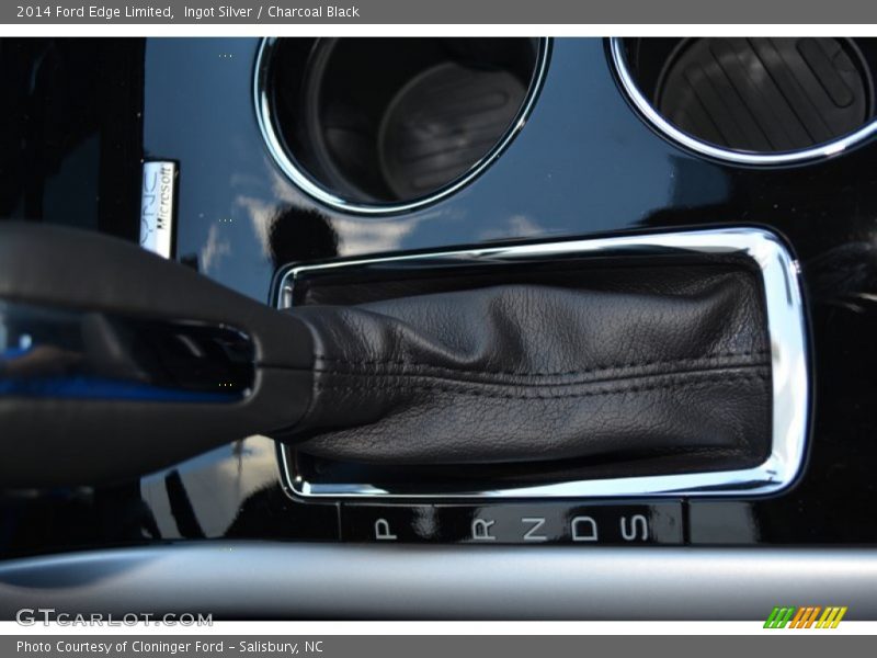 Ingot Silver / Charcoal Black 2014 Ford Edge Limited