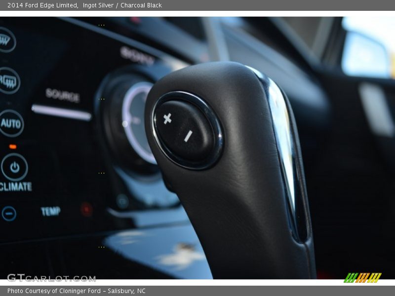 Ingot Silver / Charcoal Black 2014 Ford Edge Limited