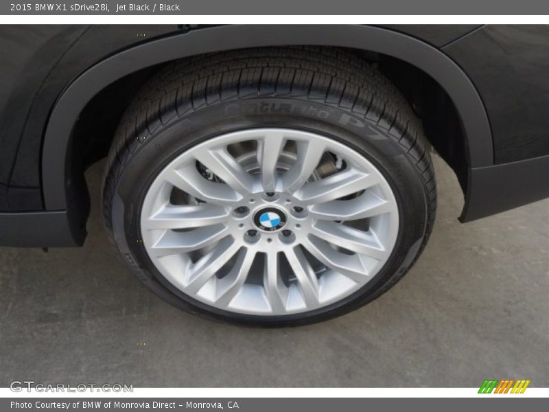 Jet Black / Black 2015 BMW X1 sDrive28i