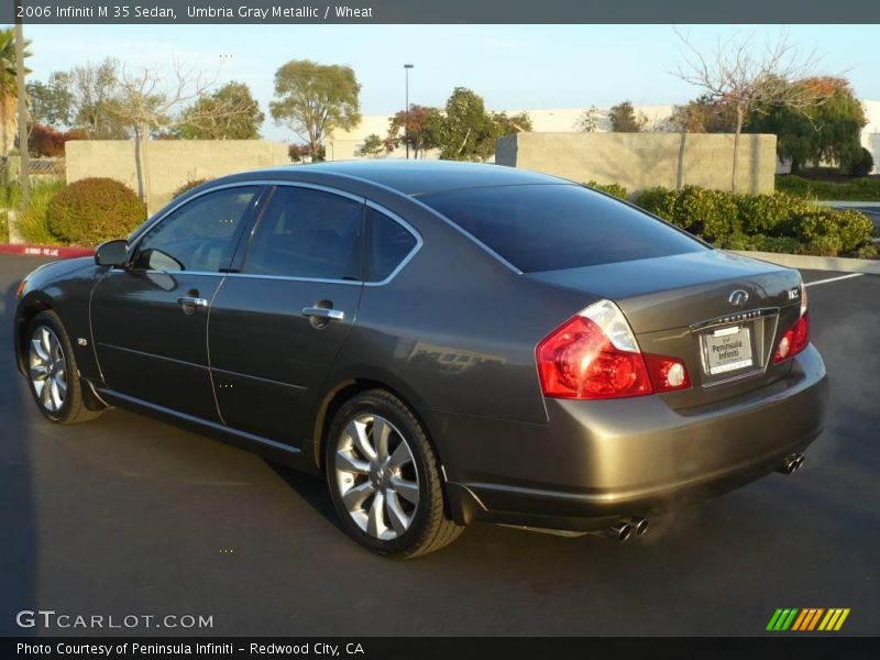 Umbria Gray Metallic / Wheat 2006 Infiniti M 35 Sedan