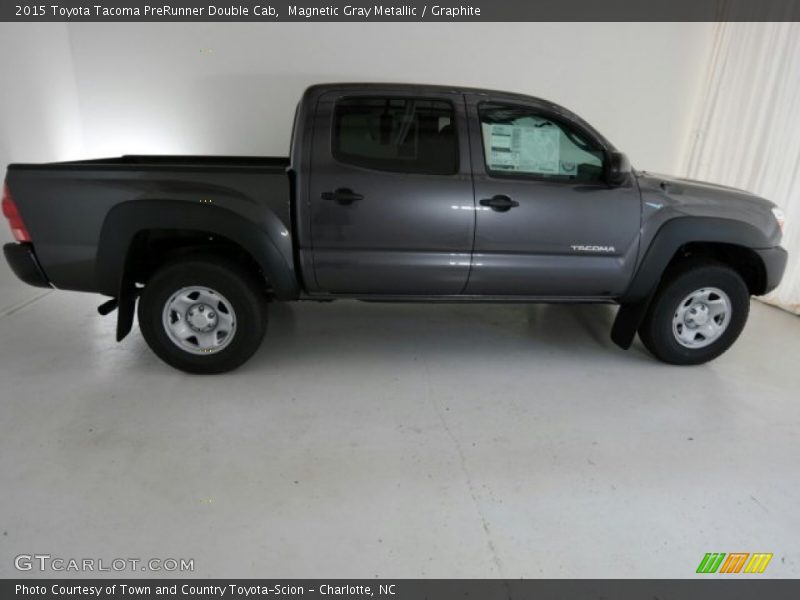 Magnetic Gray Metallic / Graphite 2015 Toyota Tacoma PreRunner Double Cab