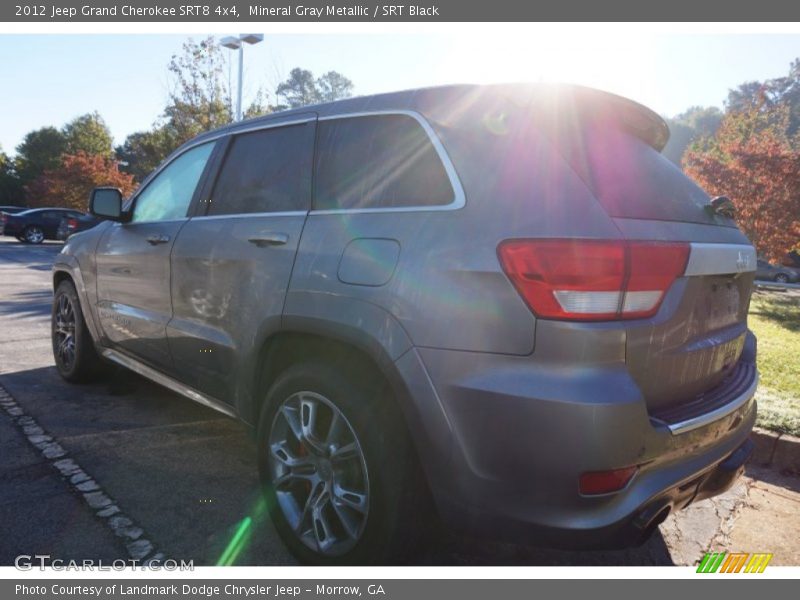 Mineral Gray Metallic / SRT Black 2012 Jeep Grand Cherokee SRT8 4x4