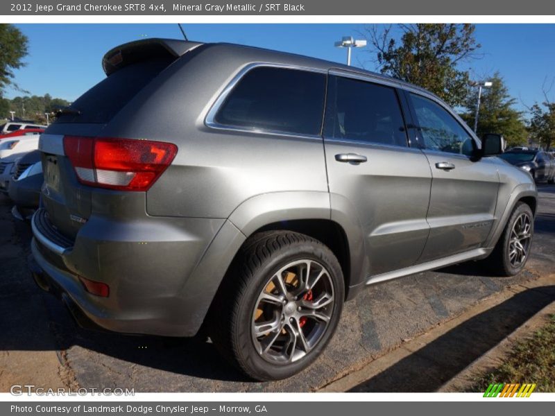 Mineral Gray Metallic / SRT Black 2012 Jeep Grand Cherokee SRT8 4x4