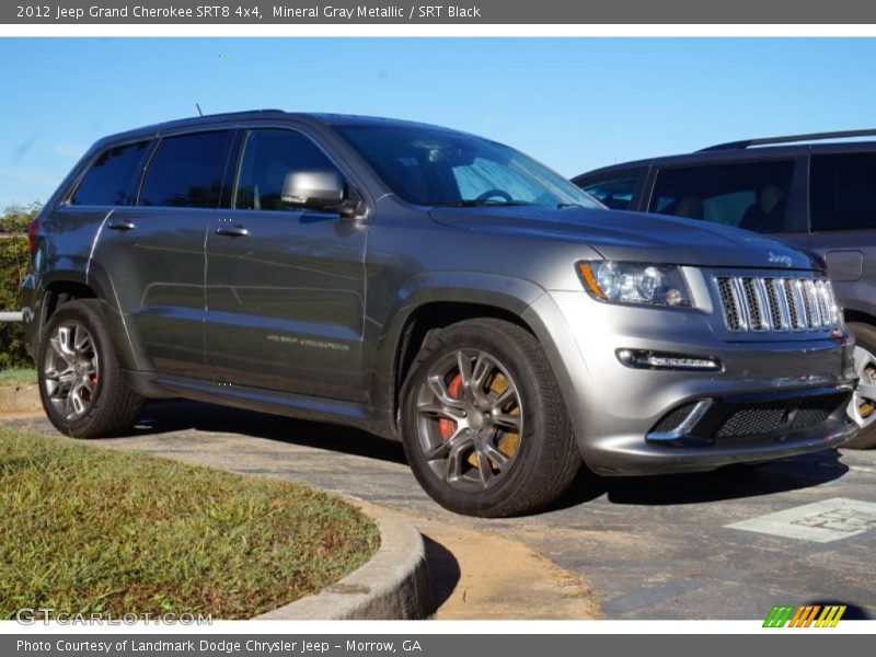 Mineral Gray Metallic / SRT Black 2012 Jeep Grand Cherokee SRT8 4x4