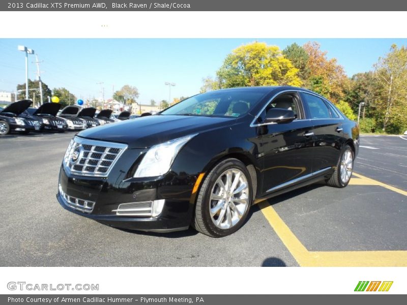 Black Raven / Shale/Cocoa 2013 Cadillac XTS Premium AWD