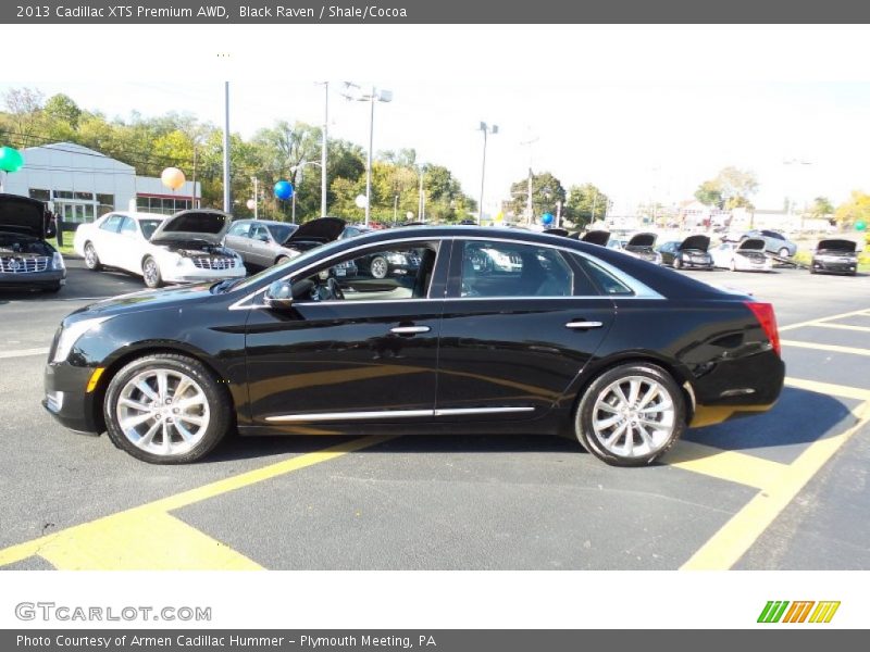 Black Raven / Shale/Cocoa 2013 Cadillac XTS Premium AWD