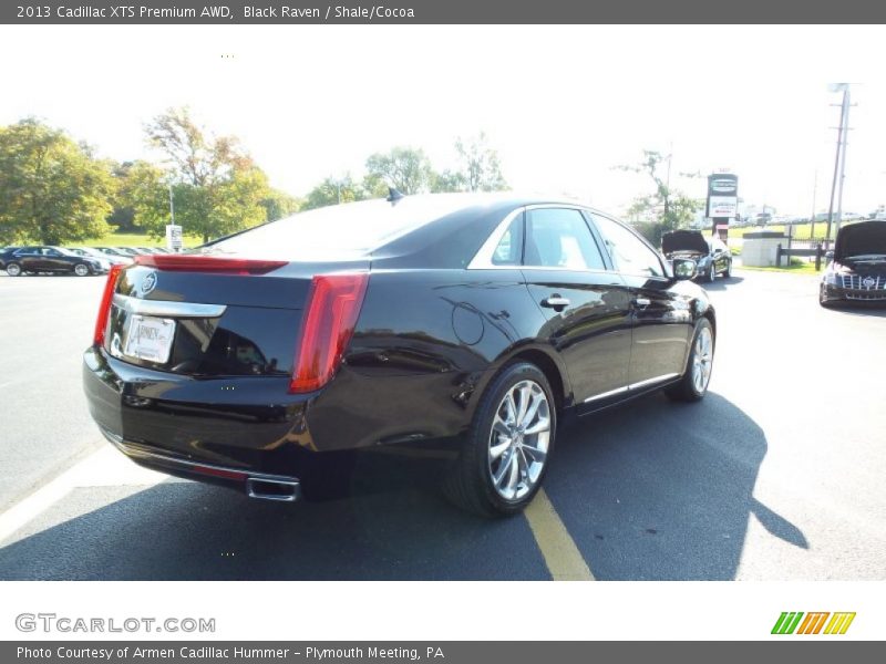 Black Raven / Shale/Cocoa 2013 Cadillac XTS Premium AWD