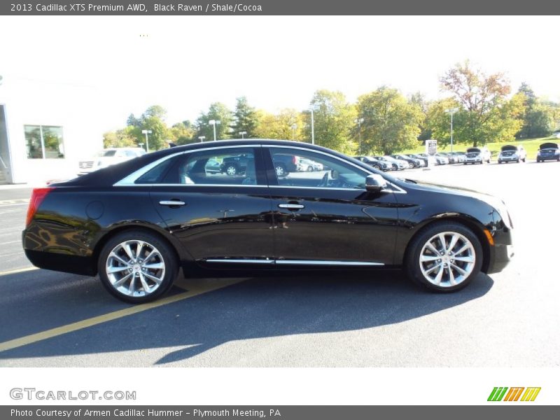 Black Raven / Shale/Cocoa 2013 Cadillac XTS Premium AWD