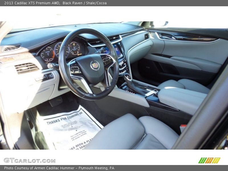 Black Raven / Shale/Cocoa 2013 Cadillac XTS Premium AWD