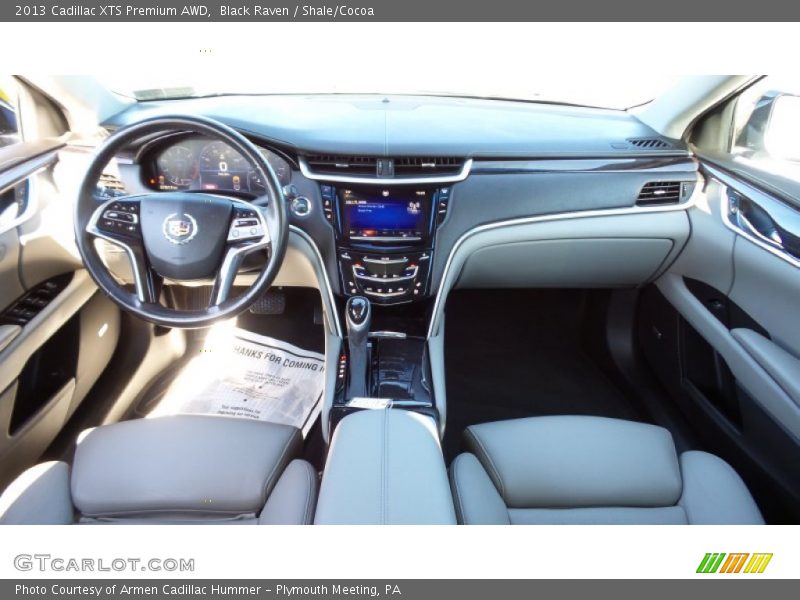 Black Raven / Shale/Cocoa 2013 Cadillac XTS Premium AWD