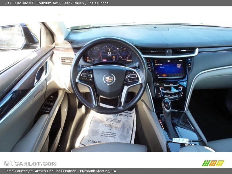 Black Raven / Shale/Cocoa 2013 Cadillac XTS Premium AWD