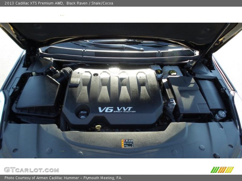 Black Raven / Shale/Cocoa 2013 Cadillac XTS Premium AWD